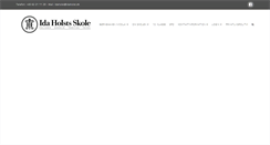 Desktop Screenshot of idaholst.dk